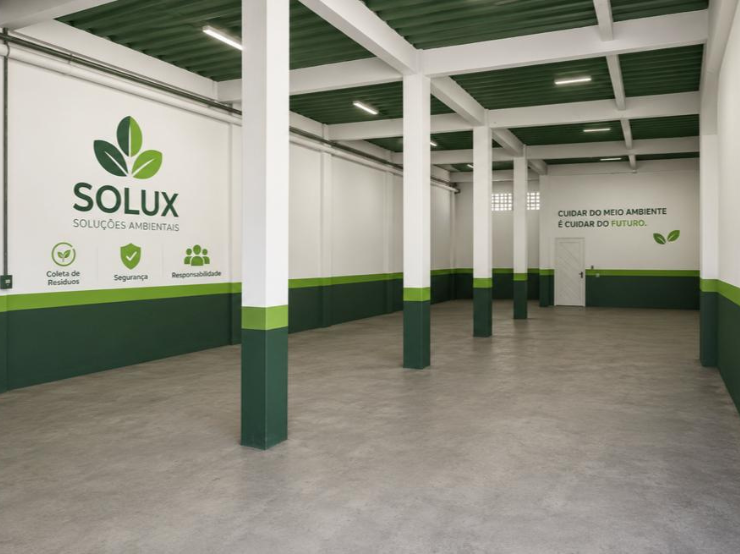 Galpão da Solux Ambiental